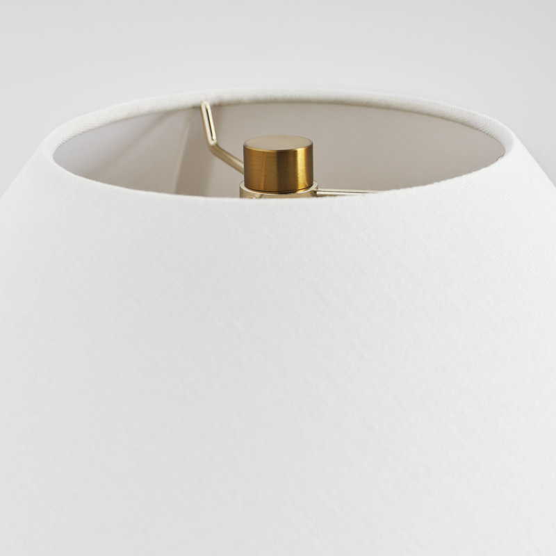Veneto Table Lamp, 18.5" H x 19.5" W x 19.5" D, Matte Concrete