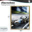 Cadre flottant Speeding Racecar, design par Christine Simpson Art-2002460381-2002460380