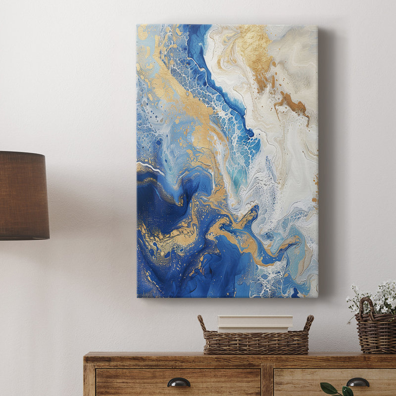 ABSTRACT Series CD III - Gallery Cavas sur mesure, H 36 po x l 24 po