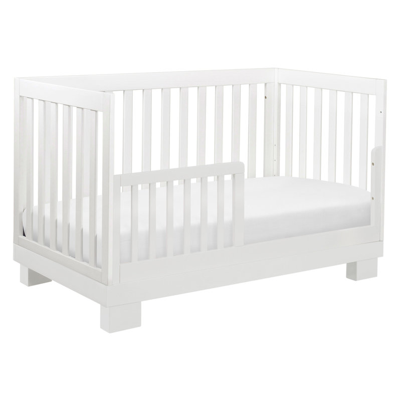 Modo 3-in-1 Convertible Crib, White