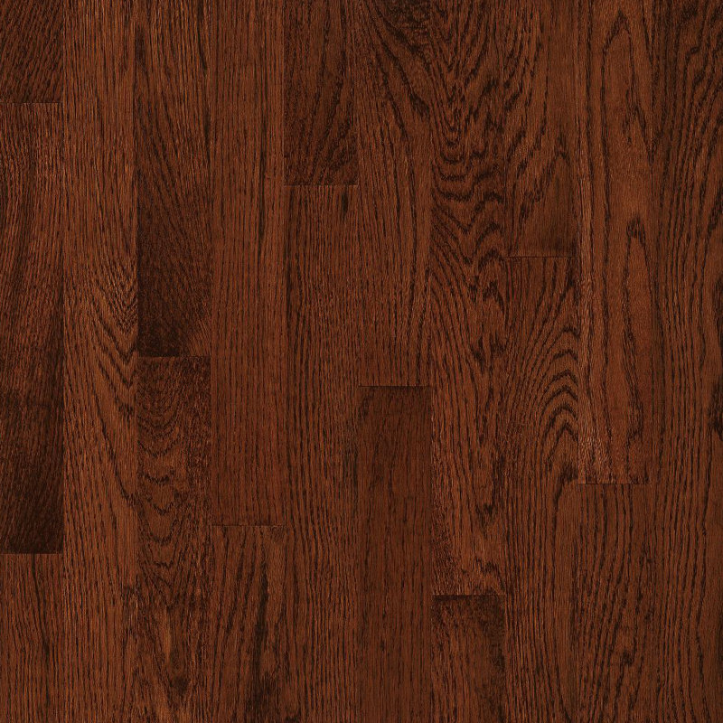 Parquet en chêne massif de 5/16 po d'épaisseur x 2 1/4 po x de longueur variable, Sierra