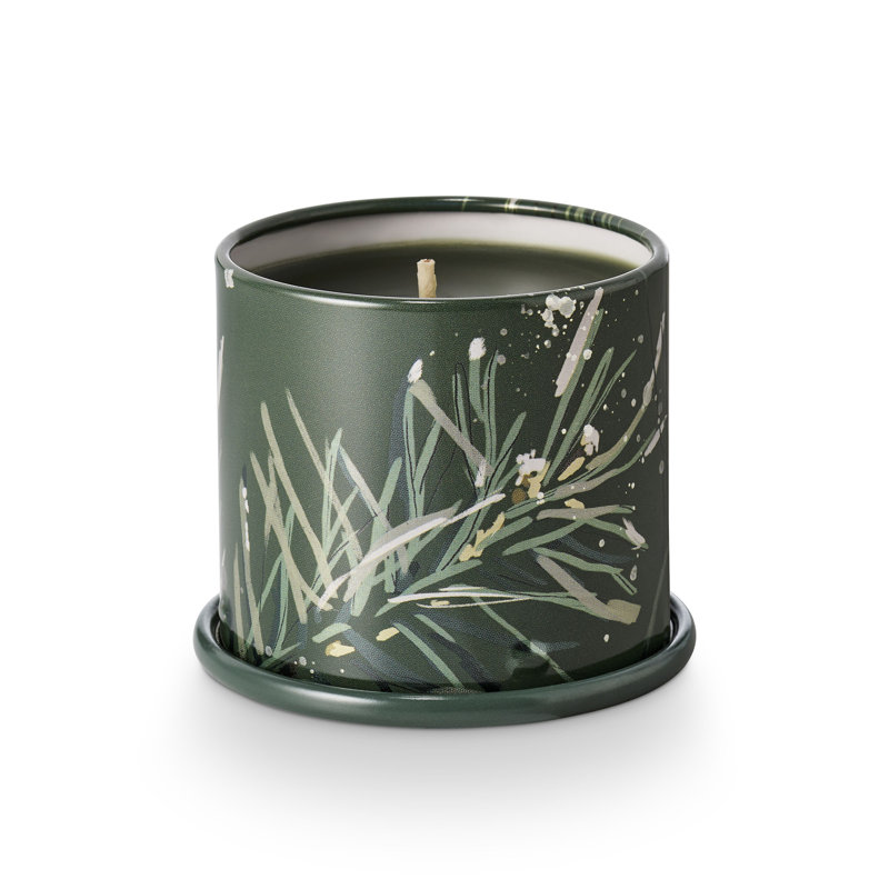 Winter Green Soy Scented Candle in Tin