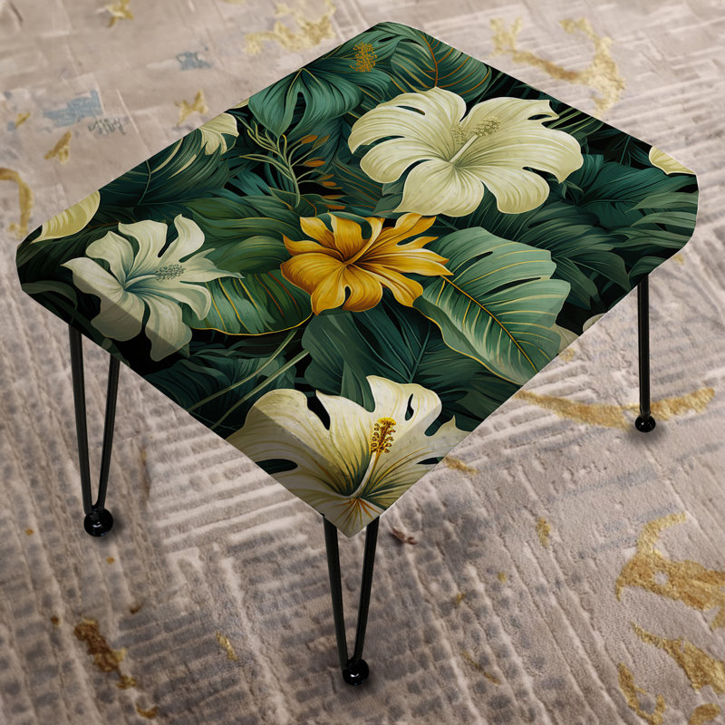 Repose-pieds Monstera Elegance