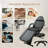 Massage Salon Tattoo Chair With Two Trays Esthetician Bed With Hydraulic Stool,Multi-Purpose 3-Section Facial Bed Table, Adjustable Beauty Barber Spa Beauty Equipment, Black-220372279