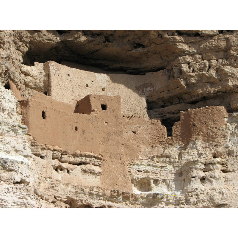 Monument national du château de Montezuma, Arizona, H 18 po x l 24 po