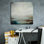  «Where The River Meets The Sea» par Aondrea H. Maynard, art mural sur toile, 26 po x 26 po