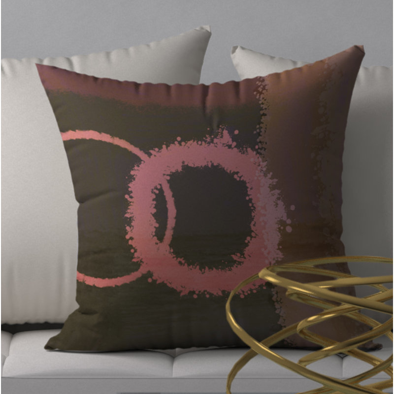 Housse de coussin carrée opulent Coy, 18" x 18"
