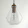 Chevalier 1 - Light Brown Single Pendant