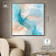 Art abstrait bleu Quori I -205876586-205876579