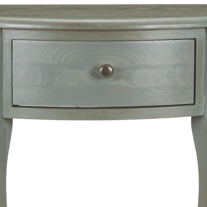 Sadie 32.7'' Solid Wood Console Table, Ash Gray