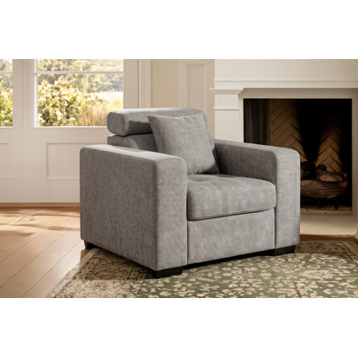 Amelia Upholstered Chenille Armchair