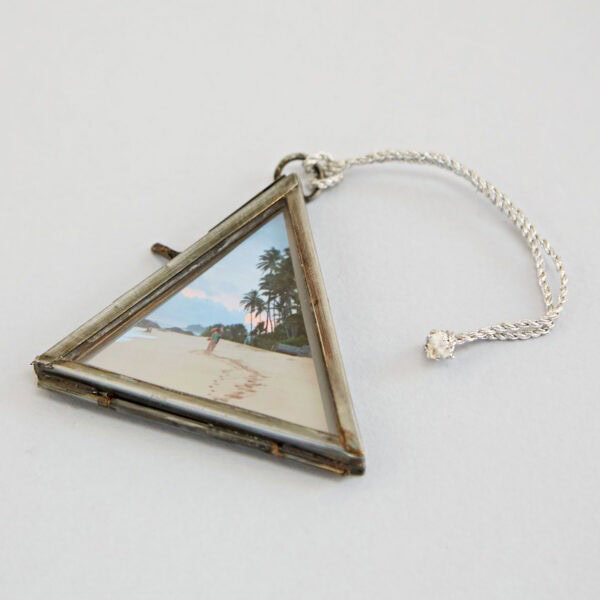 Single Picture Frame Metal Picture Frame, Antique Silver