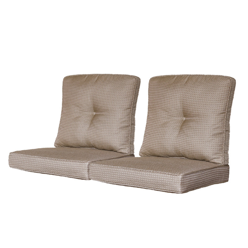 Coussin de siège / de dossier d'intérieur / d'extérieur, Moka