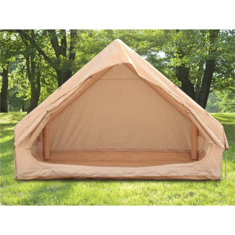 Tente gonflable avec pompe