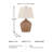 Ezlyn Metal Table Lamp