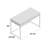Metal Base Writing Desk