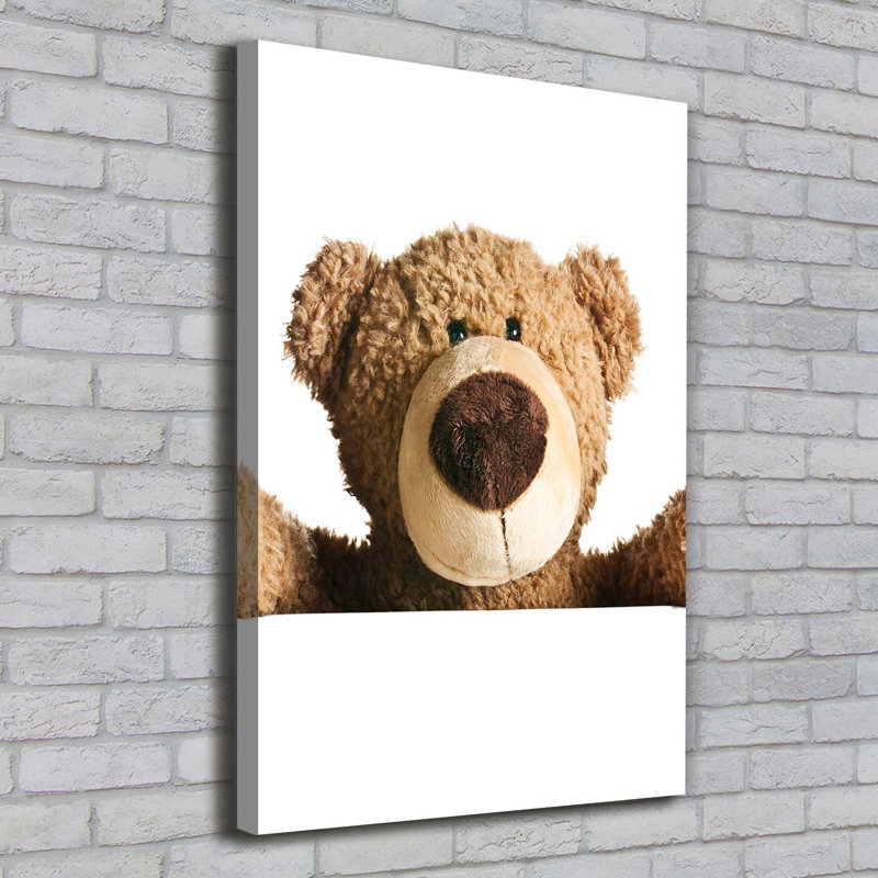Teddy Bear - Wrapped Canvas Print