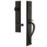 Fifth Avenue One-Piece Dummy Handleset with S Grip and Georgetown Lever