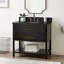 36" Robertson Single Bathroom Vanity Set with Rectangle Undermount Sink-75247231-75247221-75247223