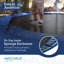 Ensemble de trampoline rond de 15 pi avec cadre flexible haut de gamme Machrus Skytric