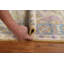 Tapis oriental Oushak à teinture végétale noué à la main 4 x 5