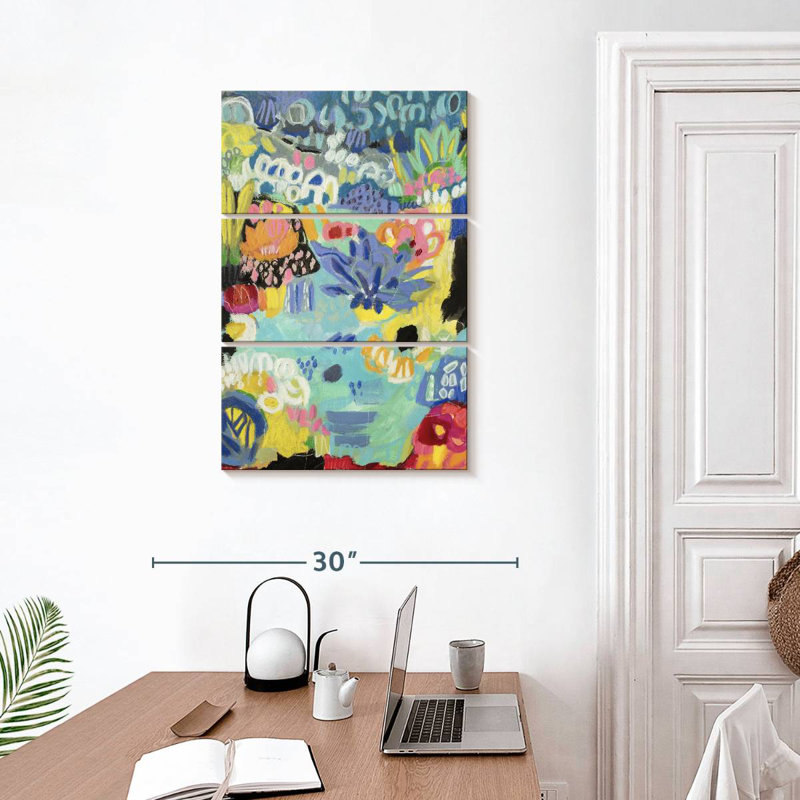 Avery Whimsical Pond III, 32" H x 20" W