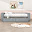Lit de jour simple avec cadre en bois 2 tiroirs et tablettes-1331912339
