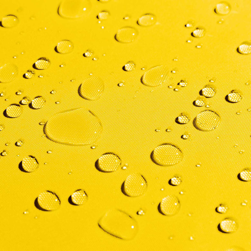 Voile d'ombrage imperméable carré Amgo Custom - durable et résistante aux rayons UV, Yellow, 11 ft. x 11 ft.
