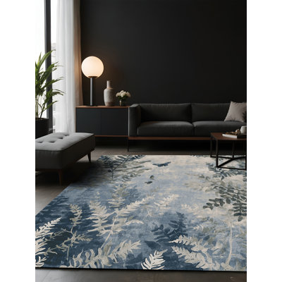 Silky Soft Plush Gray Area Rug