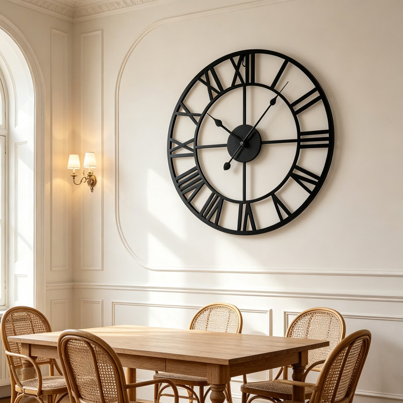 Iron Analogue Wall Clock