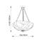 Bromley 3 - Light Bronze Bowl Pendant