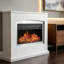 built-in electric fireplace