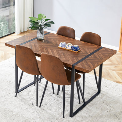 Ensemble de salle à manger en bois