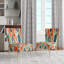 Chaise d'appoint rembourrée Retro Abstract Drops-1623719510