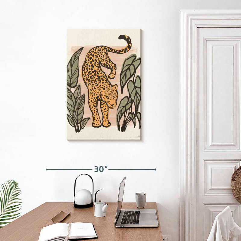 Brampt Jungle Cats I, 30" H x 20" W