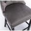 Yes Upholstered Velvet Bar Stool-1380351005