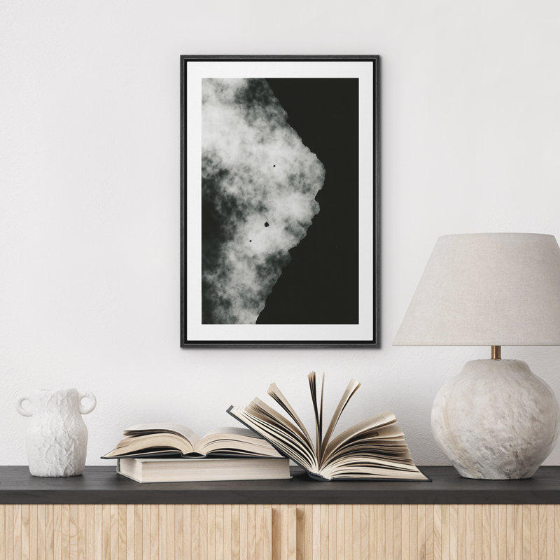 Reproduction d'art sur toile encadrée pour la nature, H 36 po x l 24 po, Noir