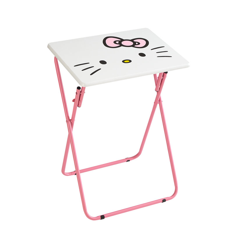 Hello Kitty Folding TV Tray Table, Snack Table, Portable Table for laptop, entertaining,eating