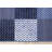 Checkered Indoor Durable Low-Pile Area Rug