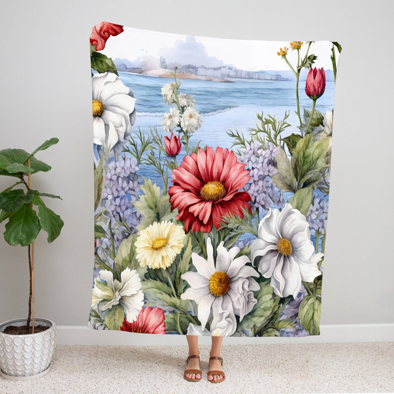 Throw Blanket, 60" L x 51" W