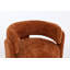 Fauteuil d'appoint moderne, fauteuil de salle à manger en tissu Boucle