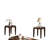 Docila 3Pc Pack Coffee  W/ End Table  Set(Only Including Coffee Table,Without Chairs)