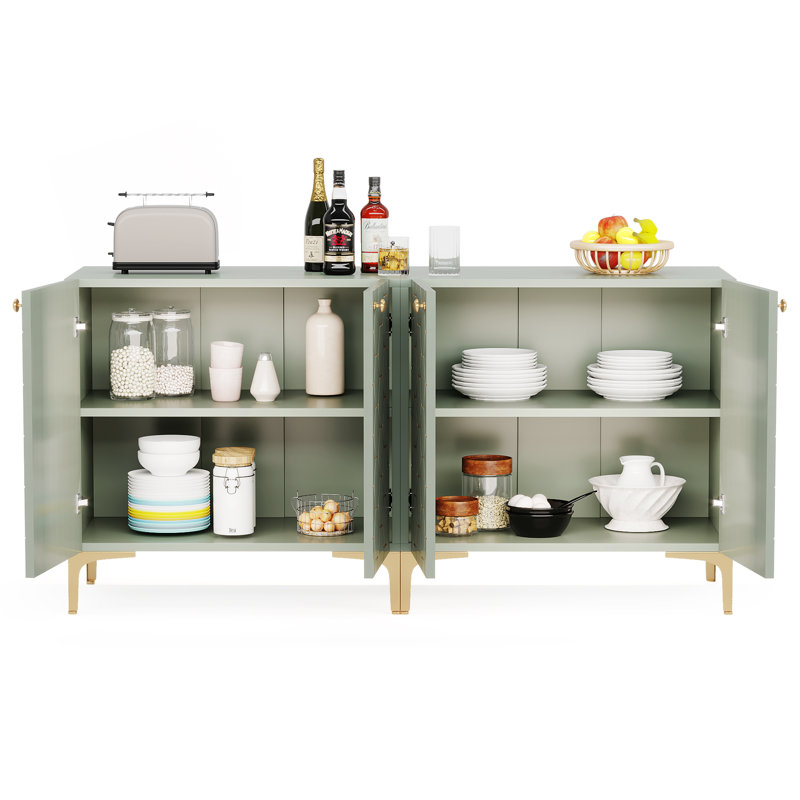 Buffet 32 po Chalon, Vert