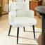 22' Wide Modern Upholstered Dining Chairs With Arm-550639909