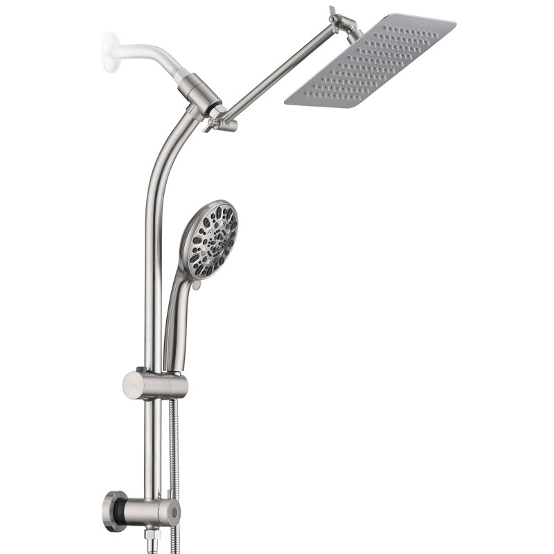 Complete Shower System, Brushed Nickel