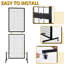 60cm W Metal Add-On Unit with Wheels