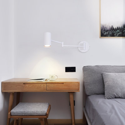 Shonie Iron Swing Arm Sconce