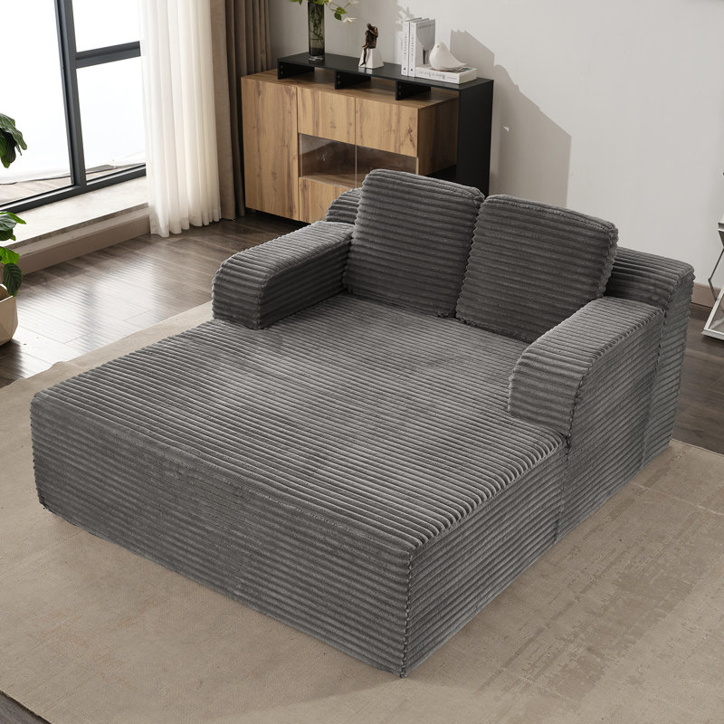 Méridienne Boneless, Gris