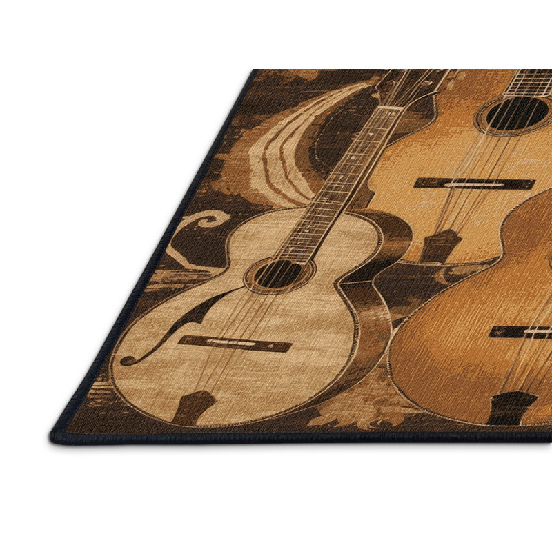  Tapis de musique lavable, Rectangulaire 8 pi x 12 pi