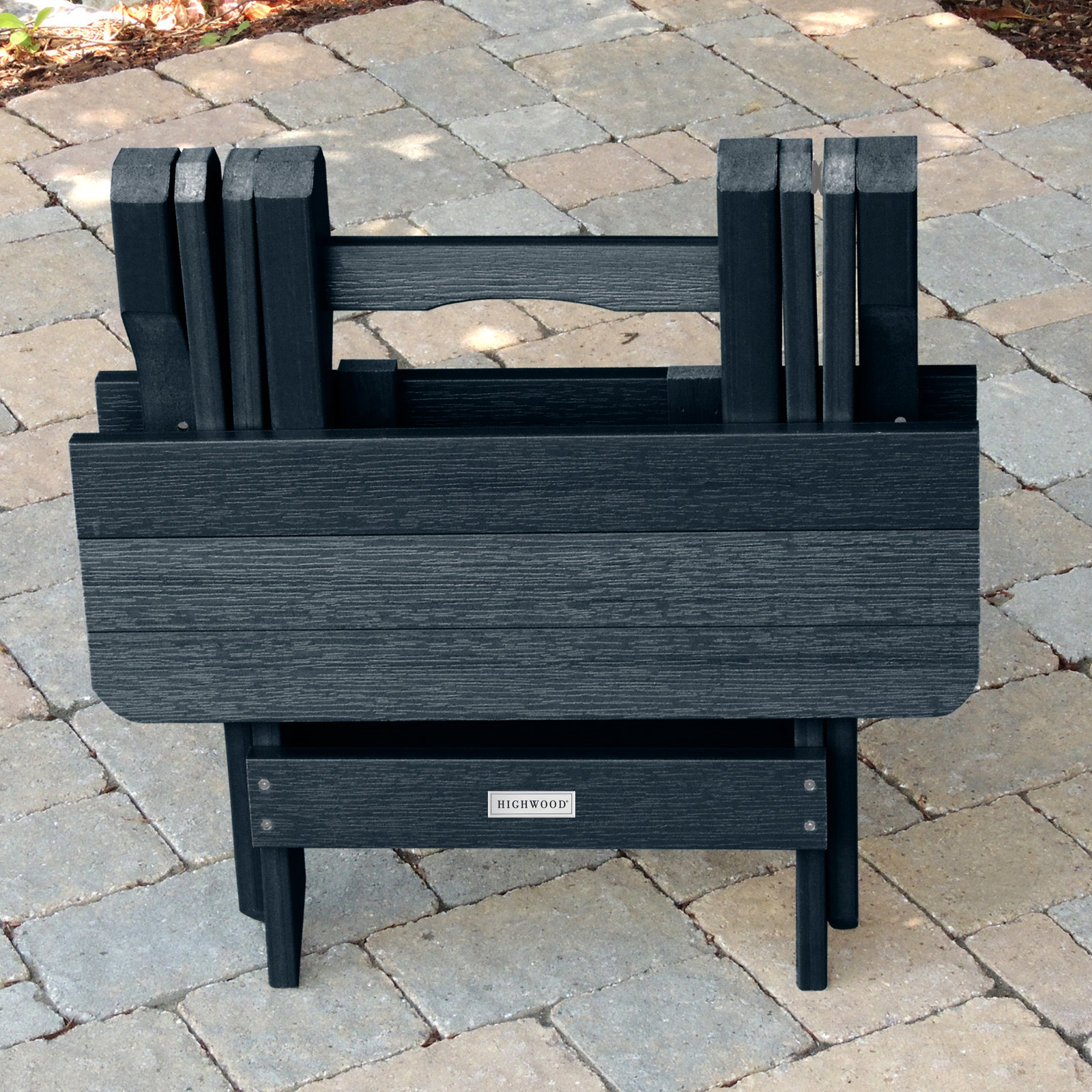 Prattsville Adirondack Side Table, Federal Blue